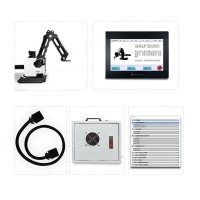 ZEKEEP 3-Axis Small-Sized Industrial Robot Arm Mechanical Arm Robotic Arm w/ 3KG/6.6LB Load Capacity