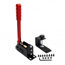 ODDOR USB Handbrake PC Game Handbrake (Red) + Clamp for Simagic MOZA Drifting & Rally Racing Games