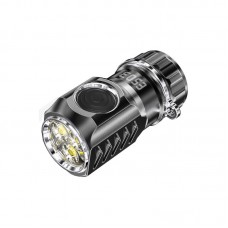 ES03 Black Portable Mini Super Bright 3000LM Flashlight 3xSST20 Lamp Beads with 900mAh 18350 Lithium Battery Kit