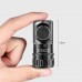 ES03 Black Portable Mini Super Bright 3000LM Flashlight 3xSST20 Lamp Beads with 900mAh 18350 Lithium Battery Kit