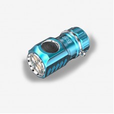 ES03 Blue Portable Mini Super Bright 3000LM Flashlight 3xSST20 Lamp Beads with 900mAh 18350 Lithium Battery Kit