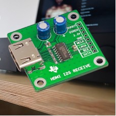 General Version HDMI to I2S Receiver Module for Differential I2S/DSD to Single-end I2S Signal Conversion for DAC Decoder