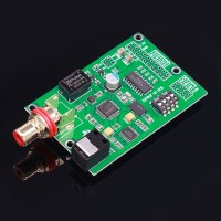 Italian USB Digital Interface Standard Version Optical Interface Receiver Module for I2S/Coaxial/Optical/Analog Conversion