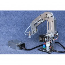 22C Full Metal Stepper Mechanical Arm with Motor and Controller Unassembled Kit High Performance Industrial Robot Model