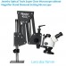 2K Camera 7X-90X Trinocular Stereo Microscope Magnifier Stand for Jewelry Optical Tools Microscope Camera