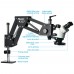 2K Camera 7X-90X Trinocular Stereo Microscope Magnifier Stand for Jewelry Optical Tools Microscope Camera