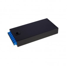 8-Port Fiber Termination Box Fiber Optic Terminal Box with SC/LC Port Square Ports & 16 Fiber Cables