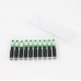 50PCS SC APC Fiber Connector Embeded Carrier-Class Fiber Optic Cable Connector for FTTH Projects