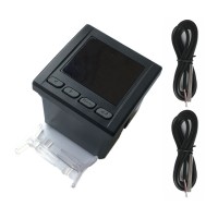 TT72A Two-Way Temperature Controller 220V and 12V Input Voltages + Two 2m/6.6ft Waterproof Probes