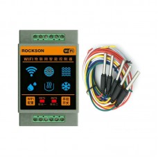 WF96L 220V 2-Way Wifi Water Level Controller with Probes for Water Tank Flow Detection System
