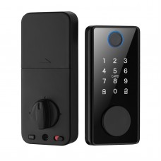 Smart Door Lock Deadbolt Smart Lock Supports Fingerprint + Password + IC Card + Key to Unlock