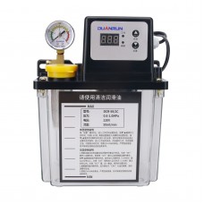 DCR-50/2C Automatic Lubrication Pump Lubricating Pump 2.0L Single Display (With Pressure Gauge)