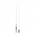 Mobile Radio Antenna High-Gain VHF UHF Antenna w/ Antenna Bracket for Mobile Radio Transceiver