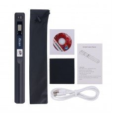 Iscan Portable Scanner Handheld A4 Scanner 900DPI Supporting JPEG PDF for Family and Office Uses