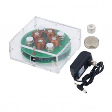 QW-040 Magnetic Levitation Magnetic Suspension Assembled Version with Acrylic Shell and Power Adapter