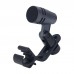 E604 Dynamic Microphone Cardioid Microphone Instrument Pickup Mic w/ Clip Arm Mount for Performance