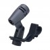 E604 Dynamic Microphone Cardioid Microphone Instrument Pickup Mic w/ Clip Arm Mount for Performance