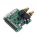 SPXO Crystal Oscillator and RJ-255BKPLG Base DAC ES9018K2M I2S Digital Audio Player Expansion Board for Raspberry Pi 4B