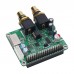 SPXO Crystal Oscillator and RJ-255BKPLG Base DAC ES9018K2M I2S Digital Audio Player Expansion Board for Raspberry Pi 4B