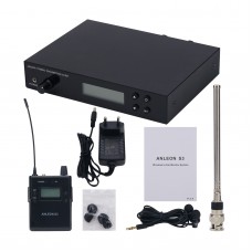 ANLEON S3 566-608Mhz Wireless IEM System in Ear Monitor System for Stage Performance Rehearsal