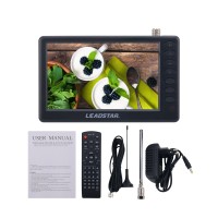 LEADSTAR D5 5-Inch 800x480 Portable TV Portable Television Small TV Rechargeable Type for Cars
