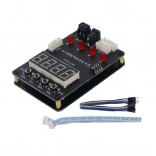 Electronic Expansion Valve Tester Repair Tool for 12V/24V 5-Wired 6-Wired Electronic Expansion Valve