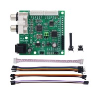 AK4118 Digital Receiver Board Optical/Coaxial/I2S Input to I2S Output Audio Accessory for DIY Users