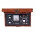 Crystal Radio Kit Medium and Shortwave Radio Interchangeable 3DQ Diode Detection with a Carve Patterns Box