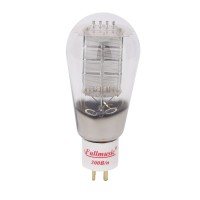 Fullmusic 300B/N 5V Vacuum Tube Electron Tube with White Porcelain Base Mesh Anode Gold-Plated Pins