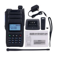 15W IP68 Handheld Marine Radio Walkie Talkie Dual Band Handheld Transceiver for Boats Ships Yachts