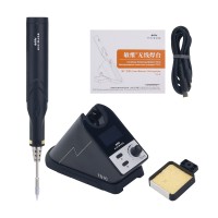 TS1C Cordless Soldering Station Rechargeable Intelligent Electronic Iron Support Bluetooth Communication Remote Control