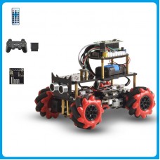 Standard Version Intelligent Programming Car Support Voice and WiFi Control with Mecanum Wheel for Arduino