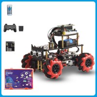 Upgraded Version Intelligent Programming Car Mecanum Wheel with Programming Learning Kit for Arduino