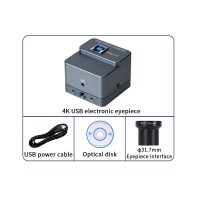High Resolution 4K USB Interface Electronic Eyepiece Camera for Astronomical Telescope Support Laptop Connection