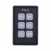 FH-2 Remote Control Keyboard High Quality Radio Accessory for YAESU FT891/991A/FTDX10/FTDX101MP Radio