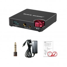PH-01 Headphone Amplifier HiFi Preamplifier in One Support 6.35 + 4.4 Dual Output with OLED Display Screen