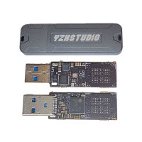 YZXSTUDIO 2258XT-3V23-680G-PSLC (M Size) 680G SSD Flash Drive SSD Thumb Drive with High Performance