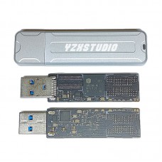 YZXSTUDIO 2258XT-3V23-680G-PSLC (L Size) 680G SSD Flash Drive SSD Thumb Drive with High Performance