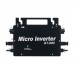 GT-800W Black Solar Grid Micro Inverter IP66 Waterproof Solar Inverter Enables Phone APP Monitoring