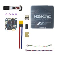 HAKRC F411 35A AIO Flight Controller Stack Drone Flight Controller w/ ESC for Digital & Analog Uses