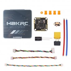 HAKRC F722 40A AIO Square Flight Controller Stack FPV Drone Flight Controller with Dual Gyroscope