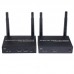 200m 1080P Wireless HDMI Extender Video Transmitter 2.4G/5.8GHz Dual Band Antenna with One TX and One RX