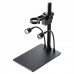 HY-1090-11A Aluminum Alloy Microscope Stand Digital Industrial Microscope Camera Lifting Maintenance Working Platform