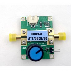 HMC973 500MHz-5000MHz Voltage-controlled RF Attenuator Gold-plated RF Board ALC Attenuator with 6GHz Bandwidth