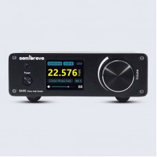 Semibreve Black DA10S Dual ES9038Q2M DSD512 Bluetooth 5.4 USB Audio Decoder HiFi DAC (Onboard USB without Sub Card)