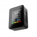 PG-L58 5-in-1 Air Quality Detector Air Quality Monitor Black for CO2 HCHO TVOC Temperature Humidity