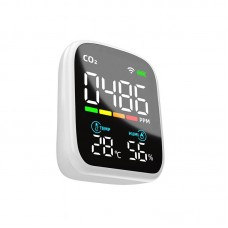 PV28-AW Wifi Air Quality Monitor Rechargeable Air Quality Detector for CO2 Temperature and Humidity