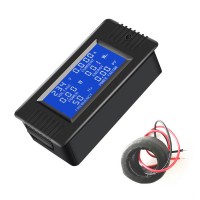 PZEM-022 100A 6-in-1 AC Power Monitor AC Power Meter + Solid Core CT for Voltage Current Frequency