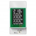 PZEM-008 50-300V 100A AC DIN Rail Meter DIN Rail Power Meter for Voltage Current Power and Energy