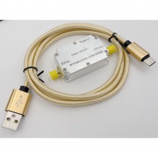 10M - 6GHz LNA High Flatness Low Noise Amplifier 40dB Gain RF Signal Drive Receiving Front-end Radio Accessory